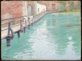 Die Mühlen von Montreuil-sur-Mer, Normandie, 1891